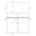 VENTANAS POP DE ALUMINIO TK38